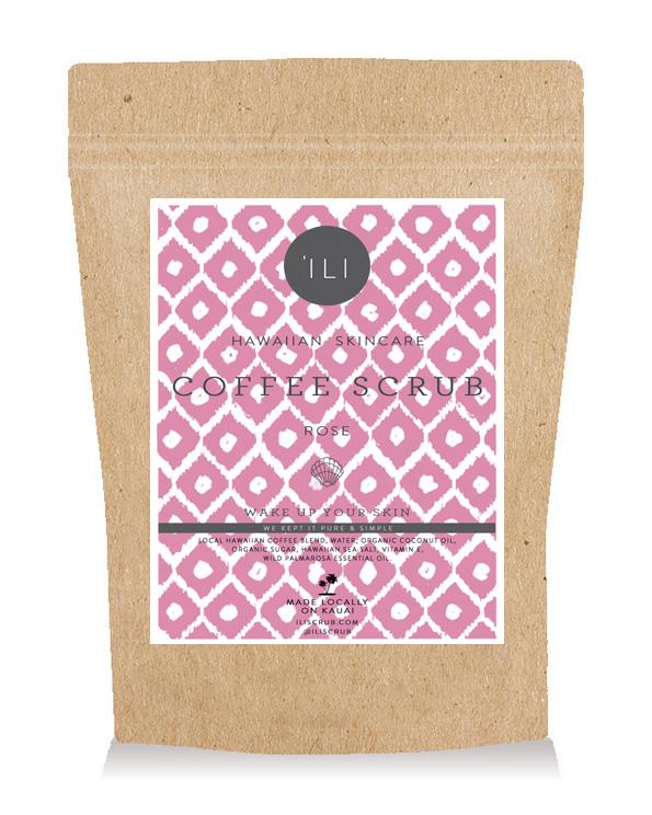 TRAVEL SIZE COFFEE SCRUB ROSE