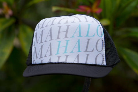 ENJOY ALOHA TRUCKER HAT