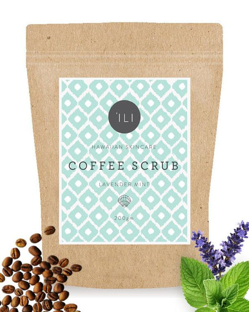 LARGE LAVENDER MINT COFFEE SCRUB